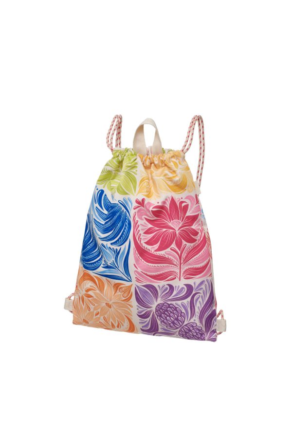 Bolsa Praiana Arco-Íris Tropical