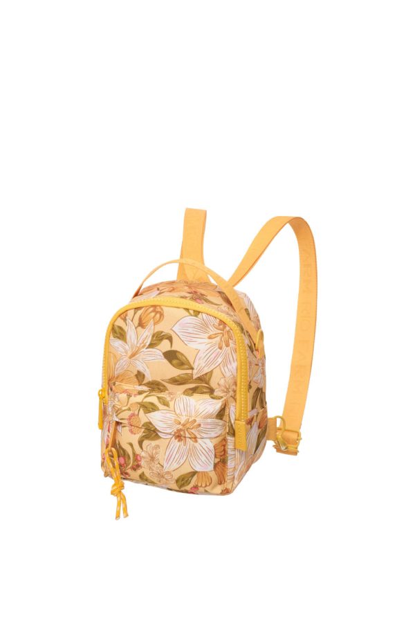 Mini Mochila Borogodó Floral Ararajuba