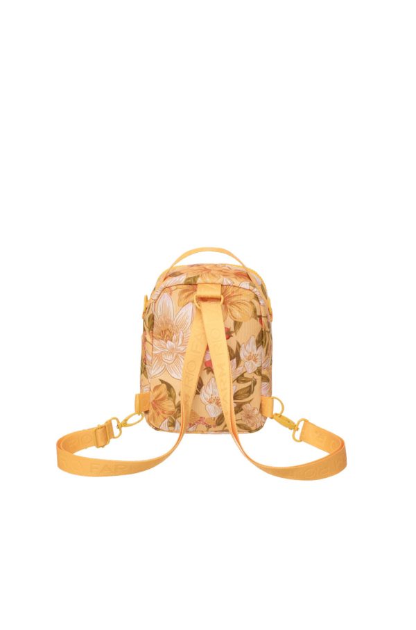 Mini Mochila Borogodó Floral Ararajuba - Image 3