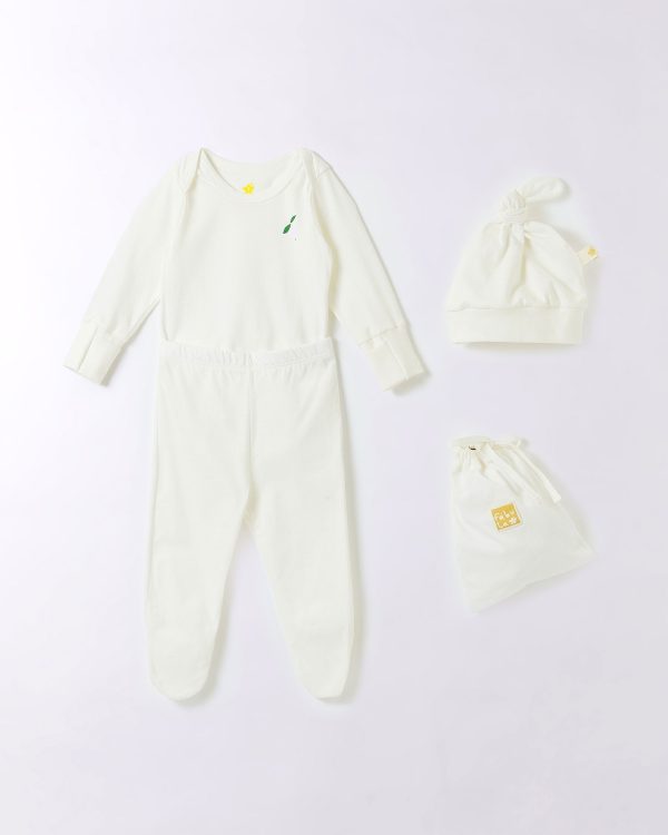 Kit Rn Conjunto Algodao Organico